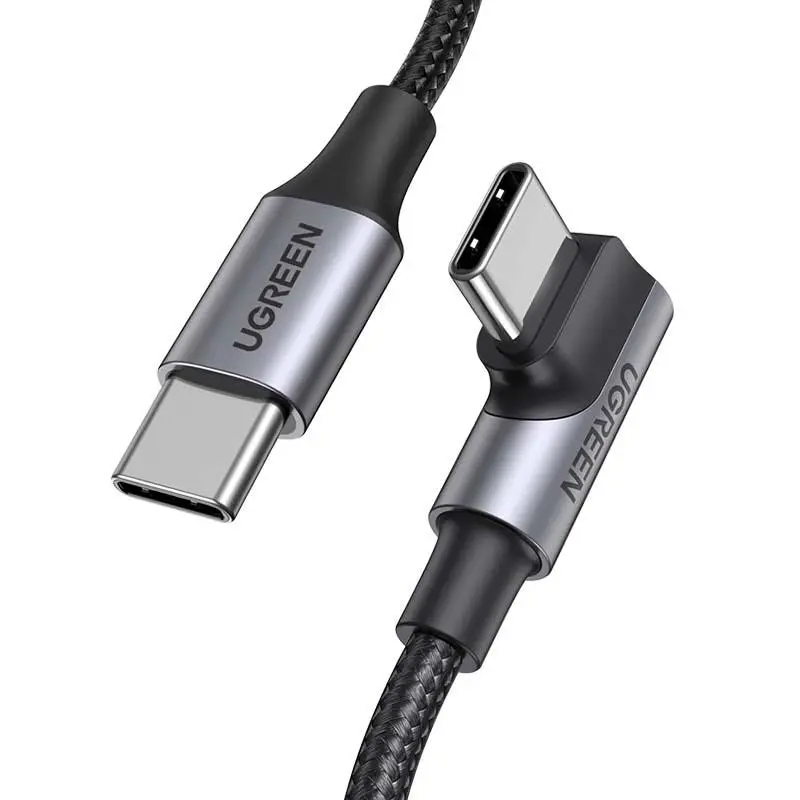 Kabel UGREEN USB-C do USB-C US334 5A PD 100W 2m Czarny