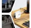 Ładowarka biurkowa Unitek GaN 70W 2x USB-A+2x USB-C Czarny