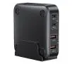 Ładowarka biurkowa Unitek GaN 70W 2x USB-A+2x USB-C Czarny