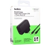 Powerbank Belkin BPZ003BT1MBK-B6 5000mAh Czarny Hybrydowa ładowarka 25W + Zestaw adapterów podróżnych