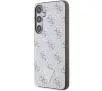 Etui Guess 4G Triangle Metal Logo do Samsung Galaxy S24+ Biały