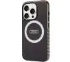 Etui AUDI IML Big Logo MagSafe Case AU-IMLMIP15P-Q5/D2-BK do iPhone 15 Pro Czarny