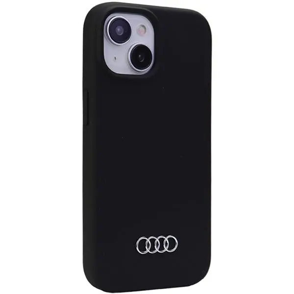Etui AUDI Silicone Case AU-LSRIP15-Q3/D1-BK do iPhone 15 Czarny