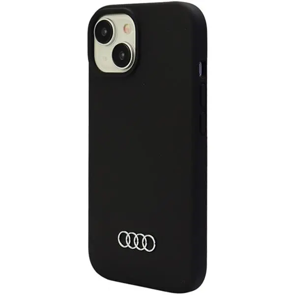 Etui AUDI Silicone Case AU-LSRIP15-Q3/D1-BK do iPhone 15 Czarny