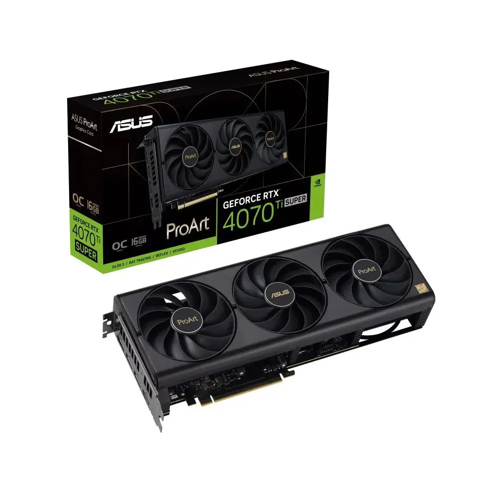 Karta graficzna ASUS ProArt GeForce RTX 4070 Ti Super OC Edition 16GB GDDR6X 256bit DLSS 3