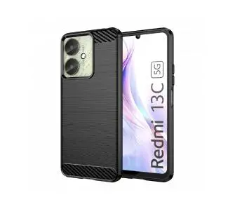 Etui Winner WG Carbon Xiaomi Redmi 13C Czarny