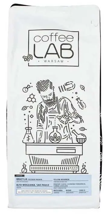 Kawa ziarnista Coffeelab Brazil Yellow Bourbon Fazenda Rainha 1kg