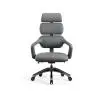 Fotel Diablo Chairs V-Modular Biurowy do 160kg Skóra ECO Szary