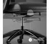 Fotel Diablo Chairs V-Modular Biurowy do 160kg Skóra ECO Szary