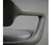 Fotel Diablo Chairs V-Modular Biurowy do 160kg Skóra ECO Szary