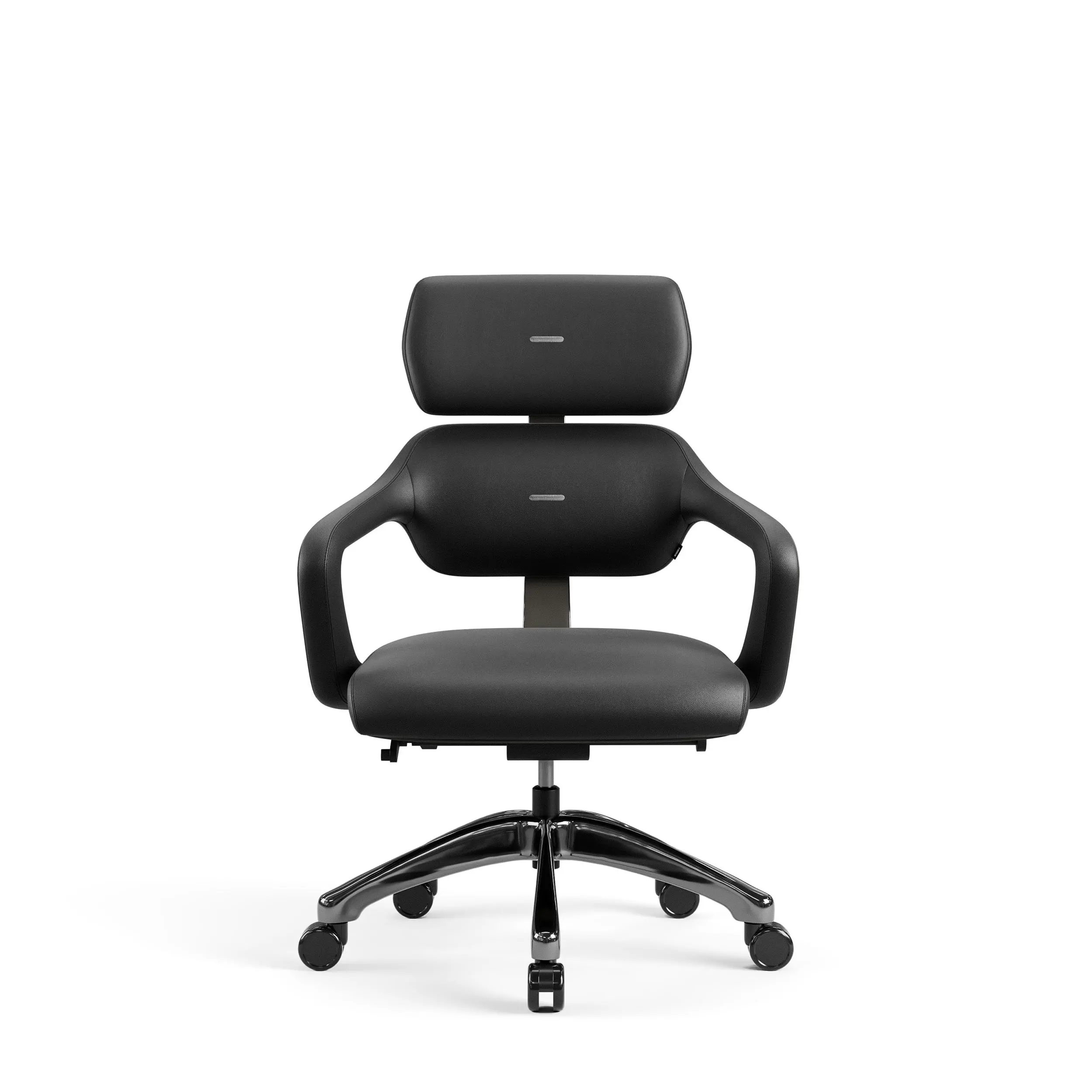 Fotel Diablo Chairs V-Modular Biurowy do 180kg Skóra ECO Czarny