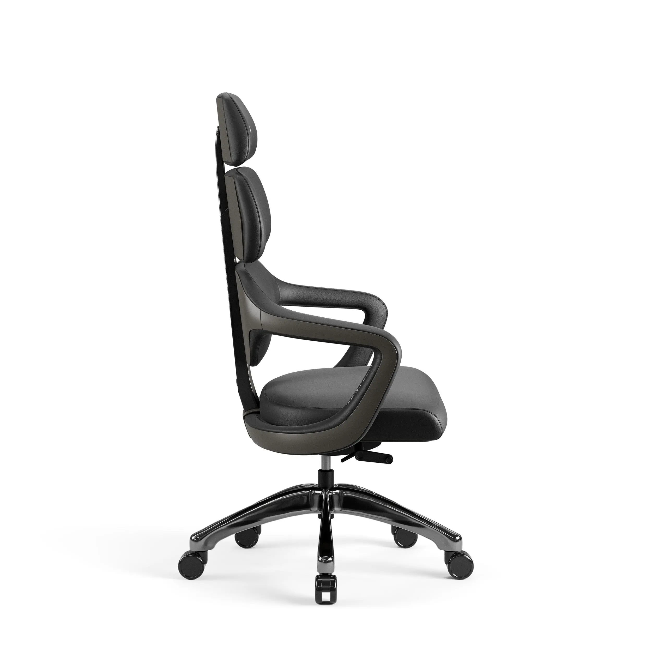 Fotel Diablo Chairs V-Modular Biurowy do 180kg Skóra ECO Czarny