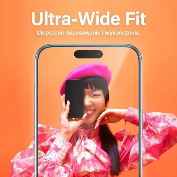 Szkło hartowane PanzerGlass Ultra-Wide Fit iPhone 15 Pro Max Screen Protection Easy Aligner Included