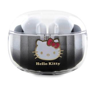 Słuchawki bezprzewodowe Hello Kitty True Wireless Kitty Head Logo Dokanałowe Bluetooth 5.3 Czarny