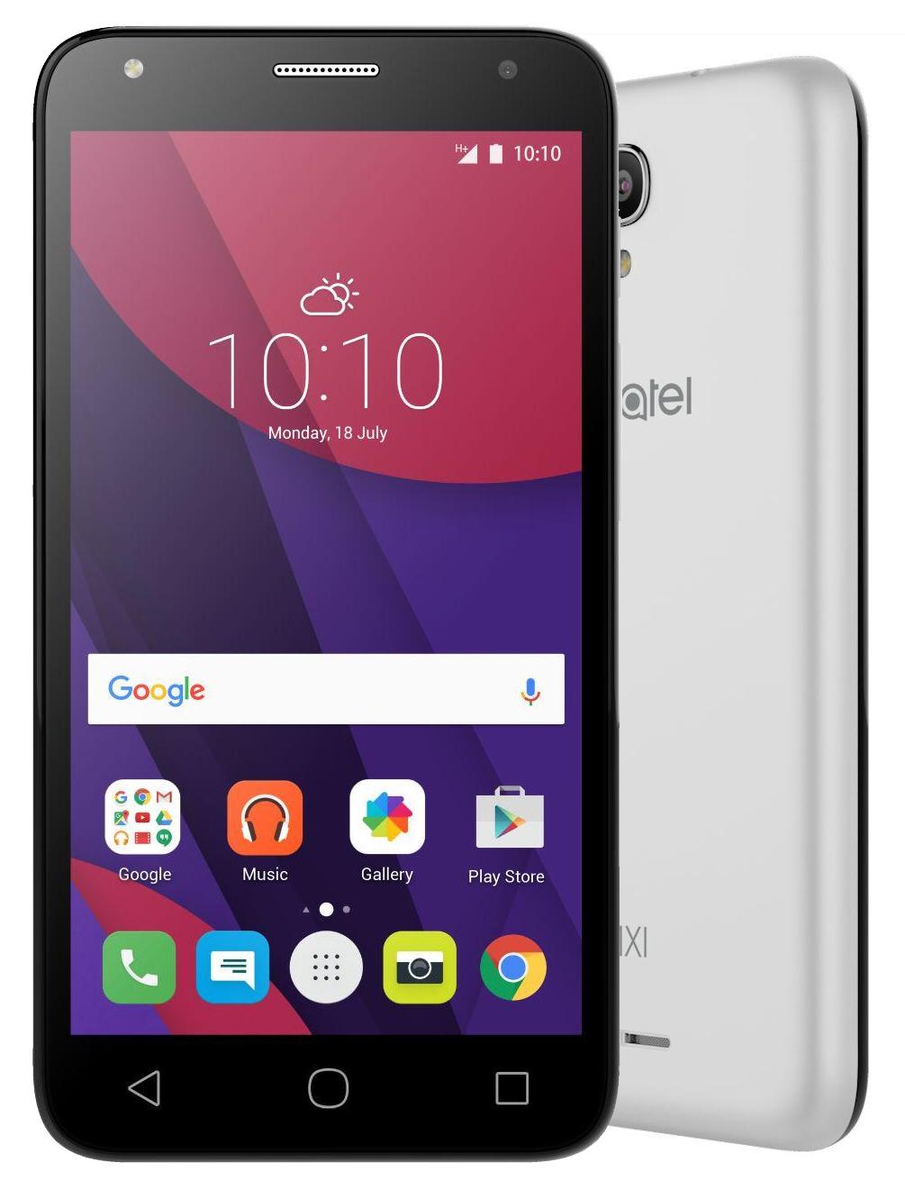 Smartfon ALCATEL PIXI 4 (5) (srebrny)