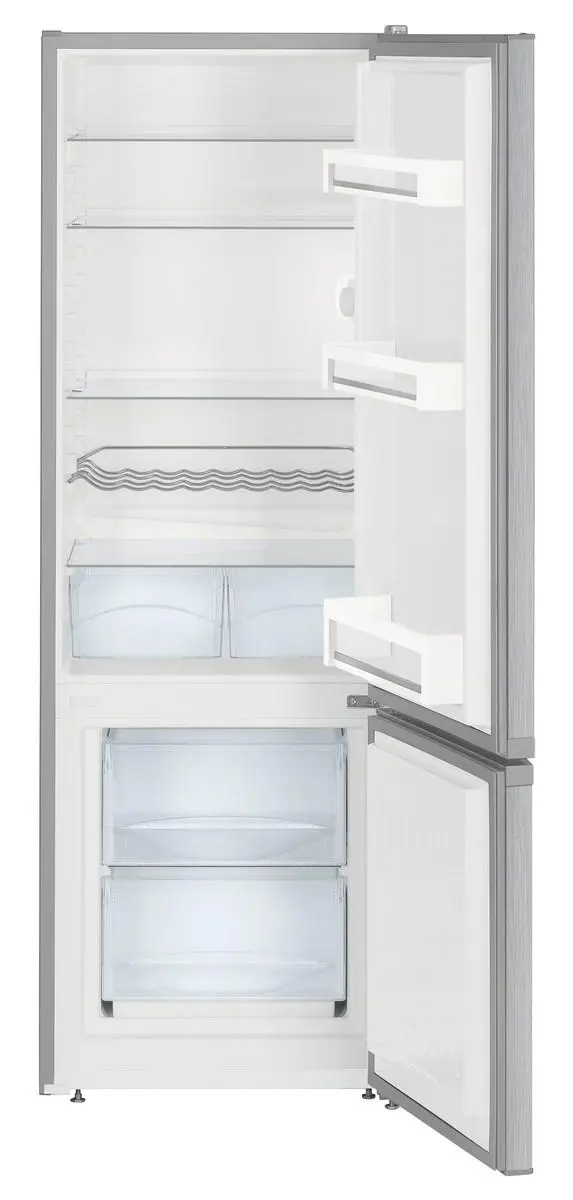 Lodówka Liebherr KGle 1655-2.6 161,2cm Srebrny