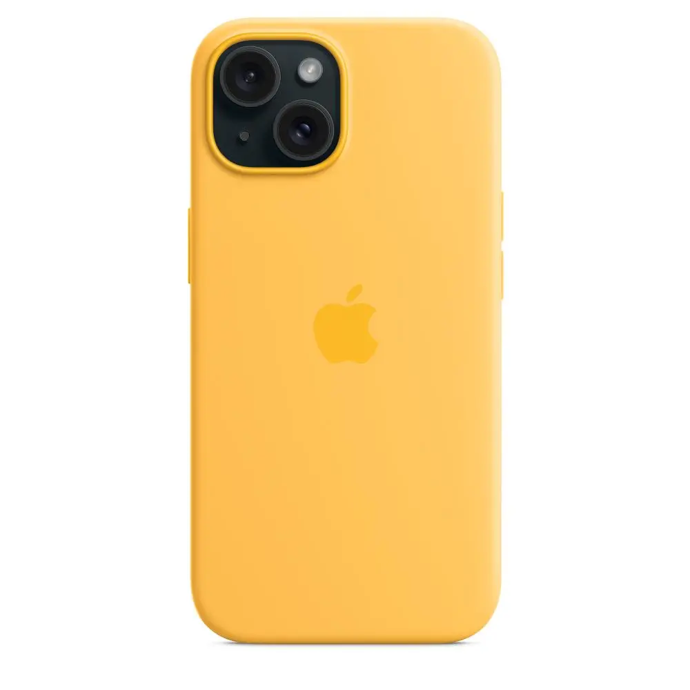 Etui Apple Silicone Case do iPhone 15 Plus Żółty