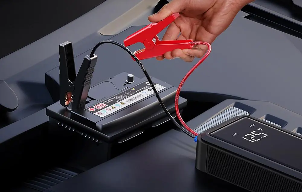 Rozrusznik Baseus C00265300821-00 Super Energy Mega Car Jump Starter 3000A Czarny
