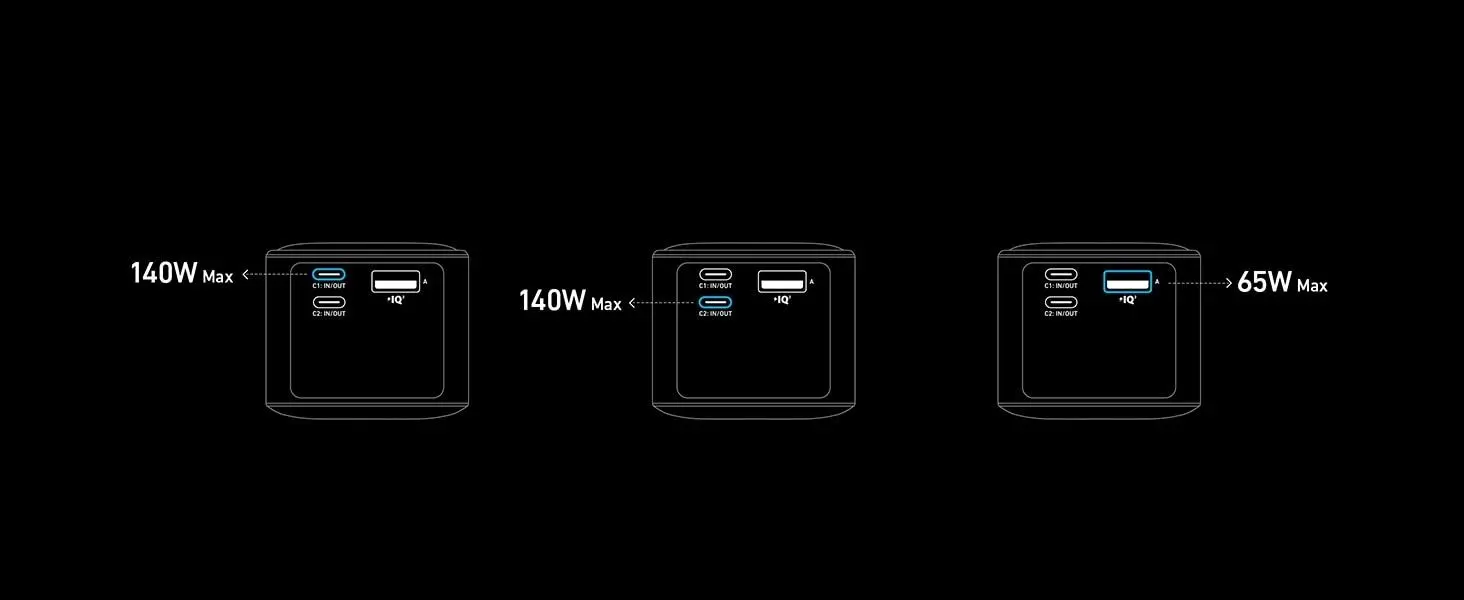 Powerbank Anker 737 Prime (A1340011) 27650mAh 250W Srebrny