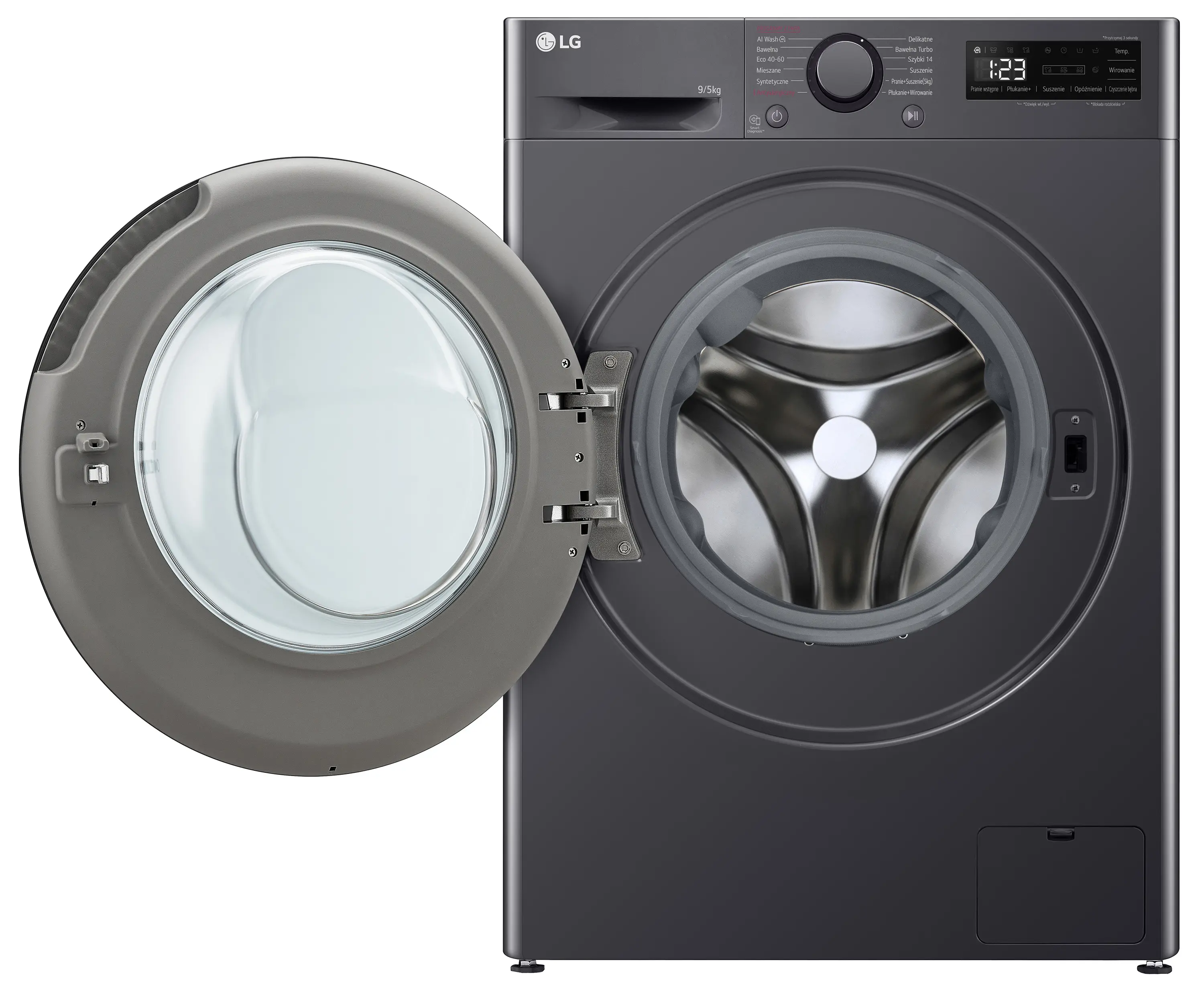Pralko-suszarka LG F2D9550YJ 48cm 9kg/5kg
