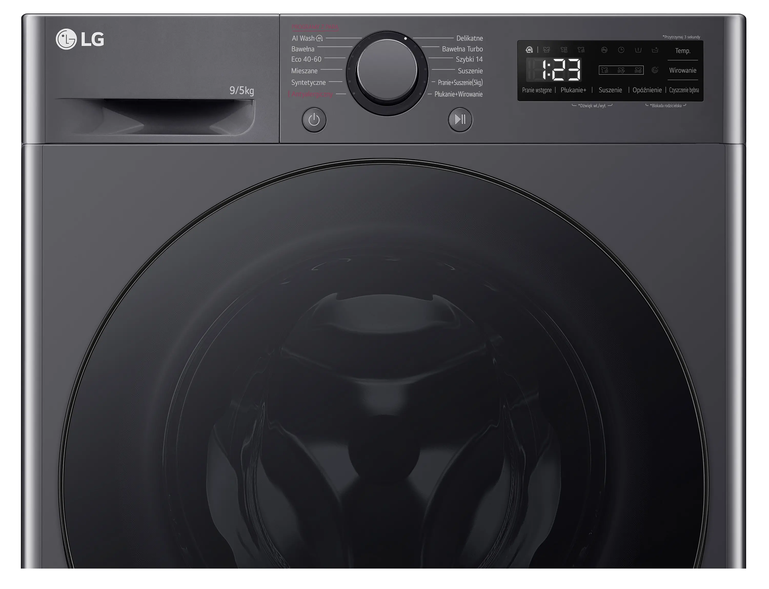 Pralko-suszarka LG F2D9550YJ 48cm 9kg/5kg