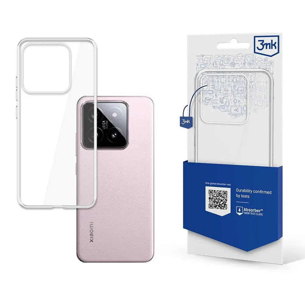 Etui 3mk Clear Case do Xiaomi 14 Przeźroczysty