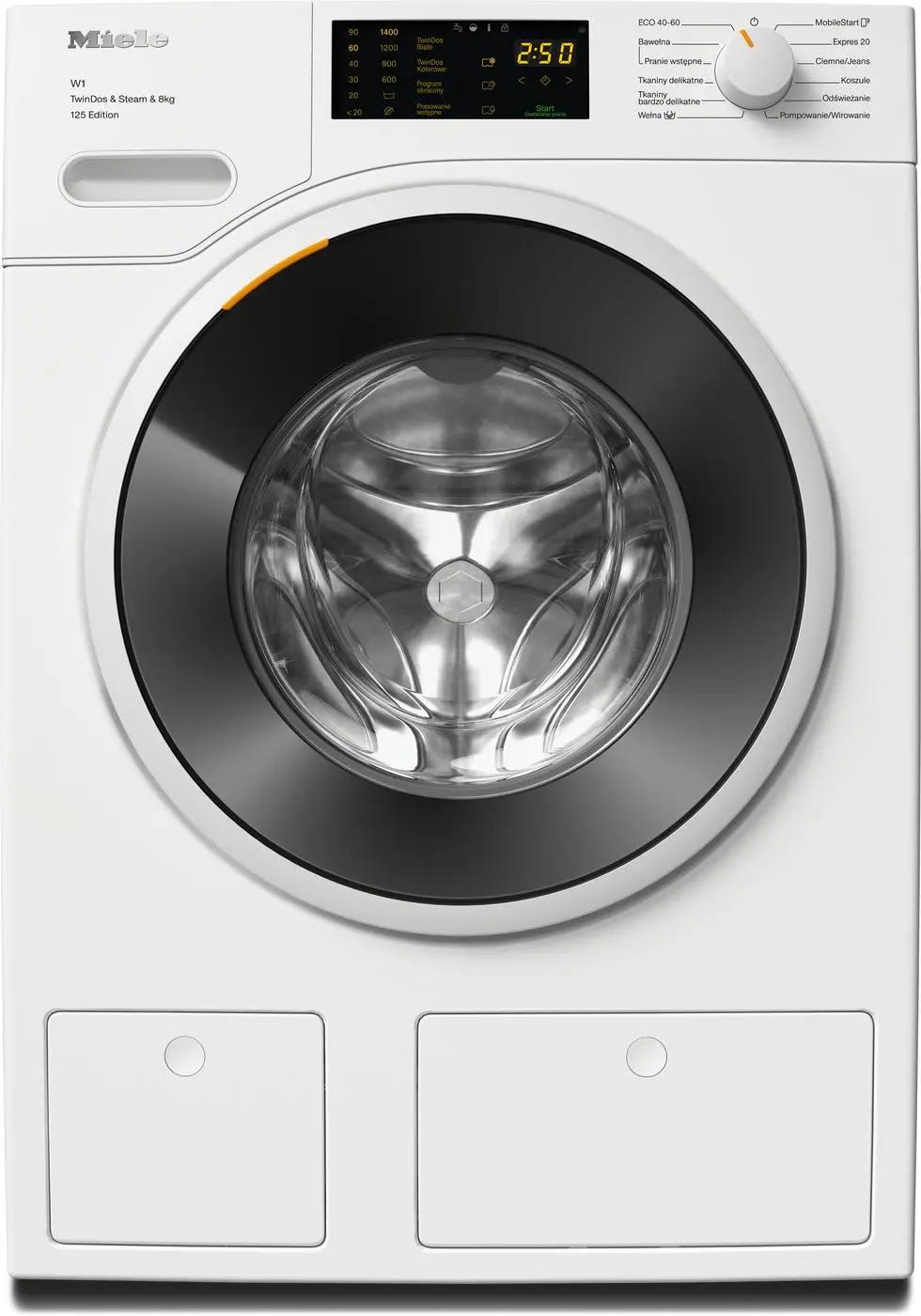 Pralka Miele 125 Edition WWB680 WCS 8kg 1400obr/min Zdalne sterowanie