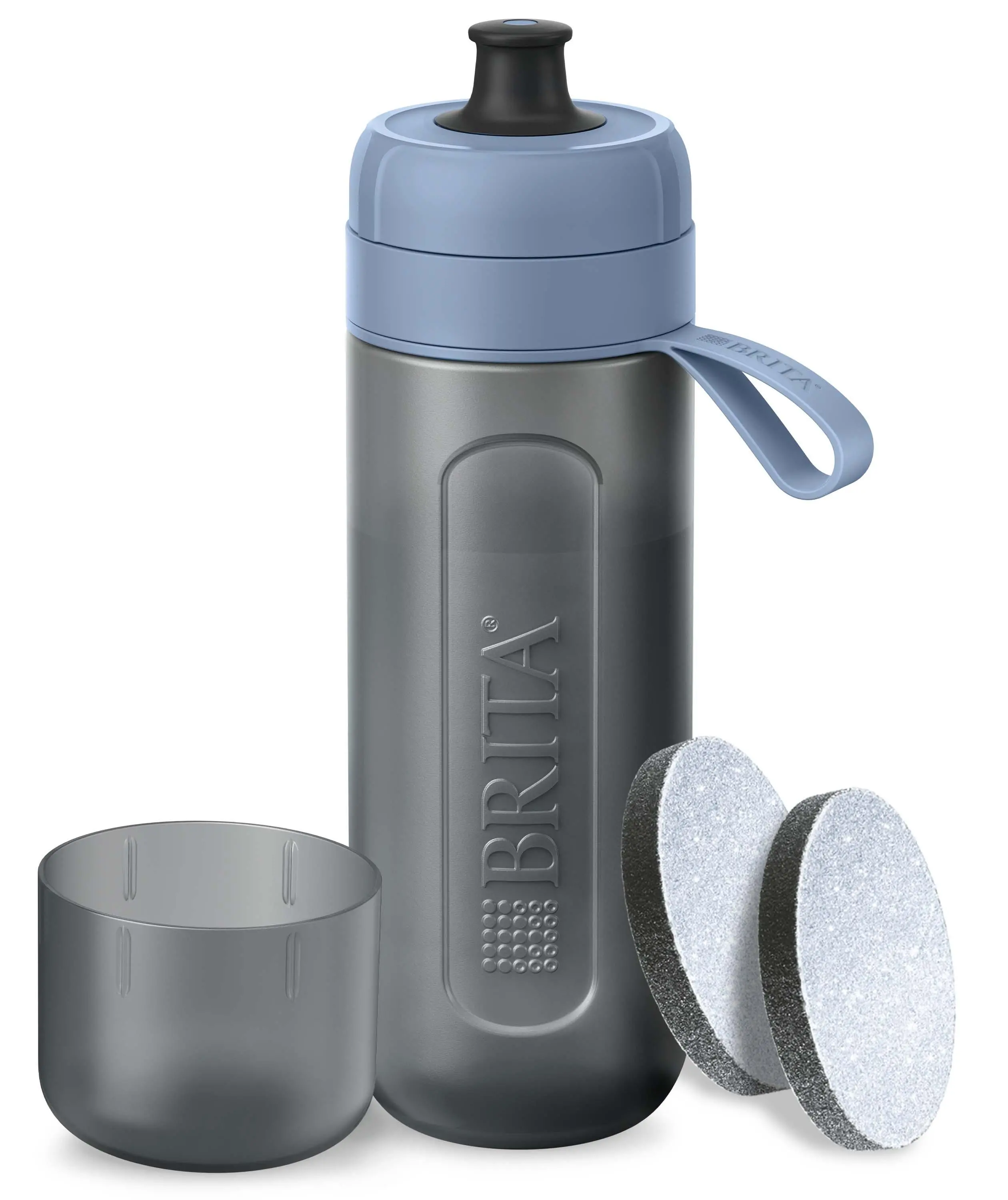 Brita Active 0,6l 2 wkłady Niebieski
