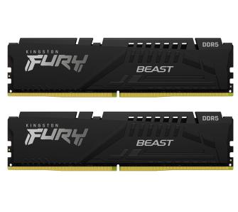 Pamięć RAM Kingston FURY Beast DDR5 64GB (2 x 32GB) 6000 CL30 Czarny