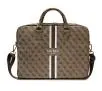 Torba na laptopa Guess 4G Printed Stripes GUCB15P4RPSW 16" Brązowy