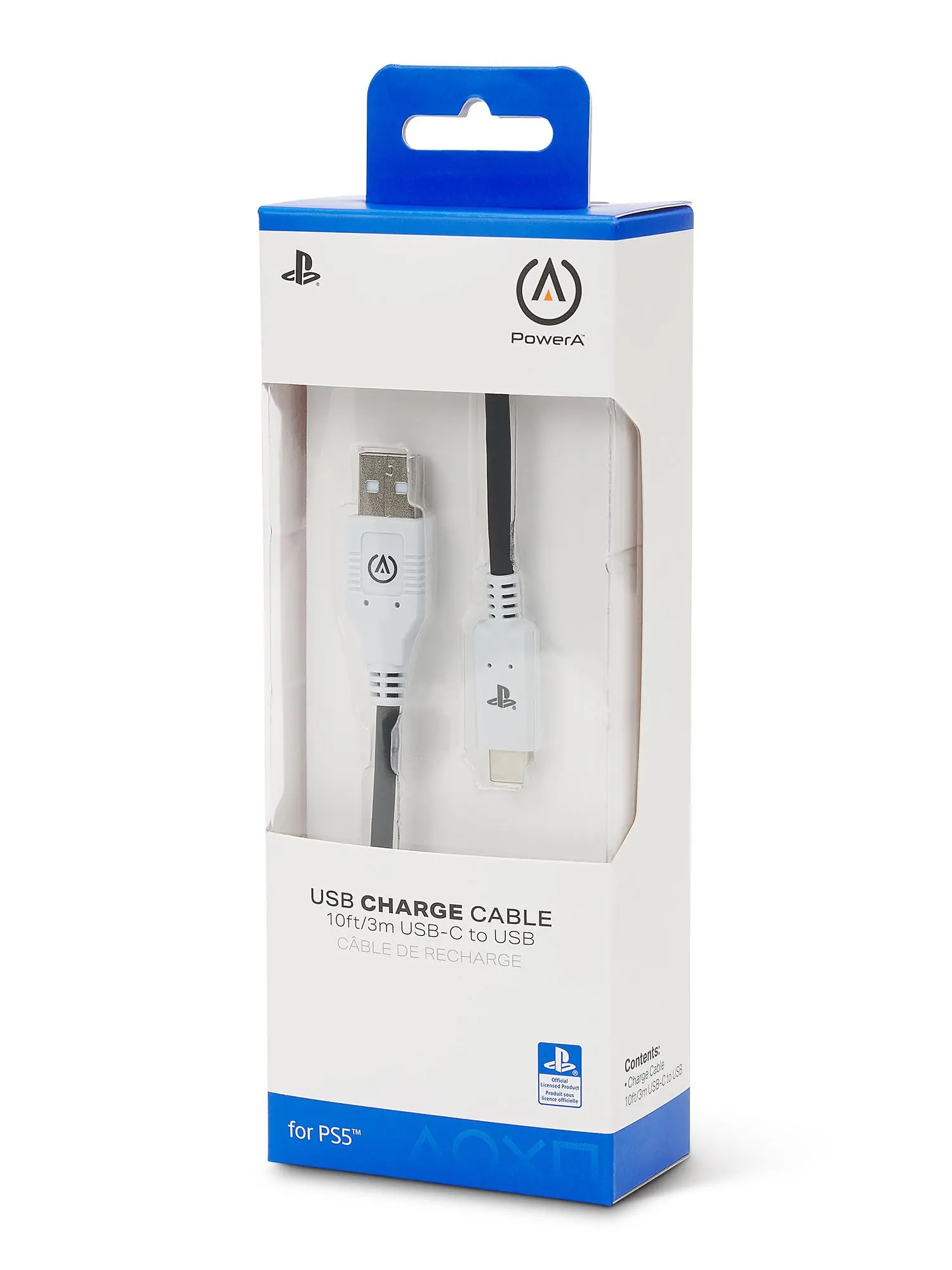 Kabel PowerA 1516957-01 USB-C 3m do ładowania padów DualSense
