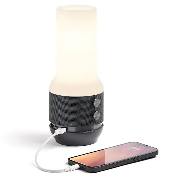 Lampa Lexon Terrace+ LED 3w1 z głośnikiem i powerbankiem LA134X