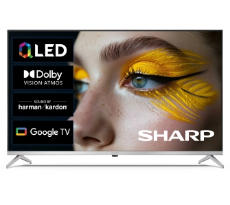 Telewizor Sharp 43GP6765 43" QLED 4K Google TV Dolby Vision Dolby Atmos HDMI 2.1 DVB-T2