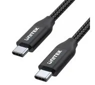 Unitek USB-C do USB-C PowerDelivery 100W 2m Czarny