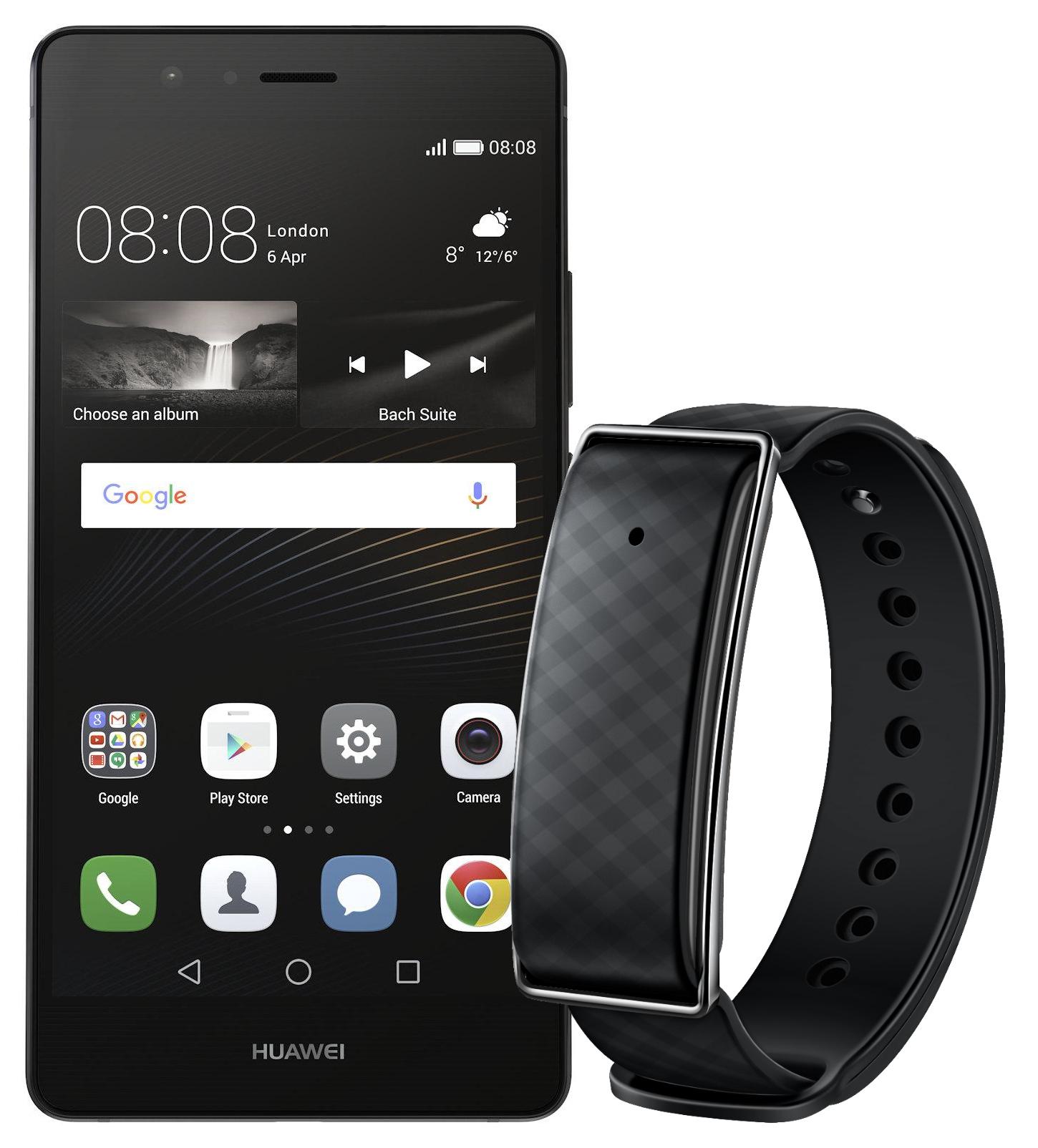 Smartfon Huawei Zestaw P9 Lite (czarny) + opaska Huawei Color Band A1