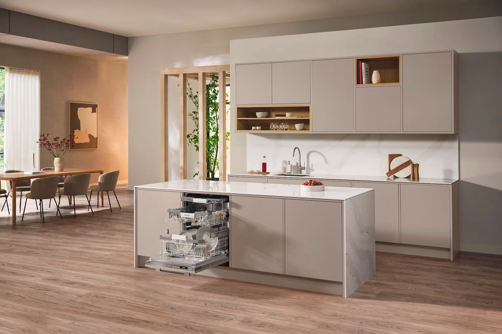 Zmywarka Miele G 7180 SCVi 59,8cm Automatyczne otwieranie drzwi Szuflada na sztućce Zdalne sterowanie