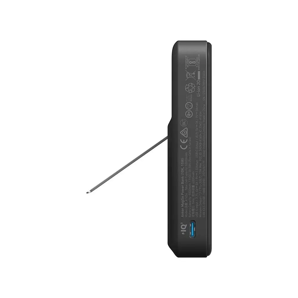Powerbank Anker MagGo (A1654G11) 10000mAh 27W Wireless Power IQ 15W Czarny