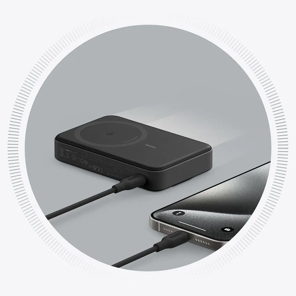 Powerbank Anker MagGo (A1654G11) 10000mAh 27W Wireless Power IQ 15W Czarny