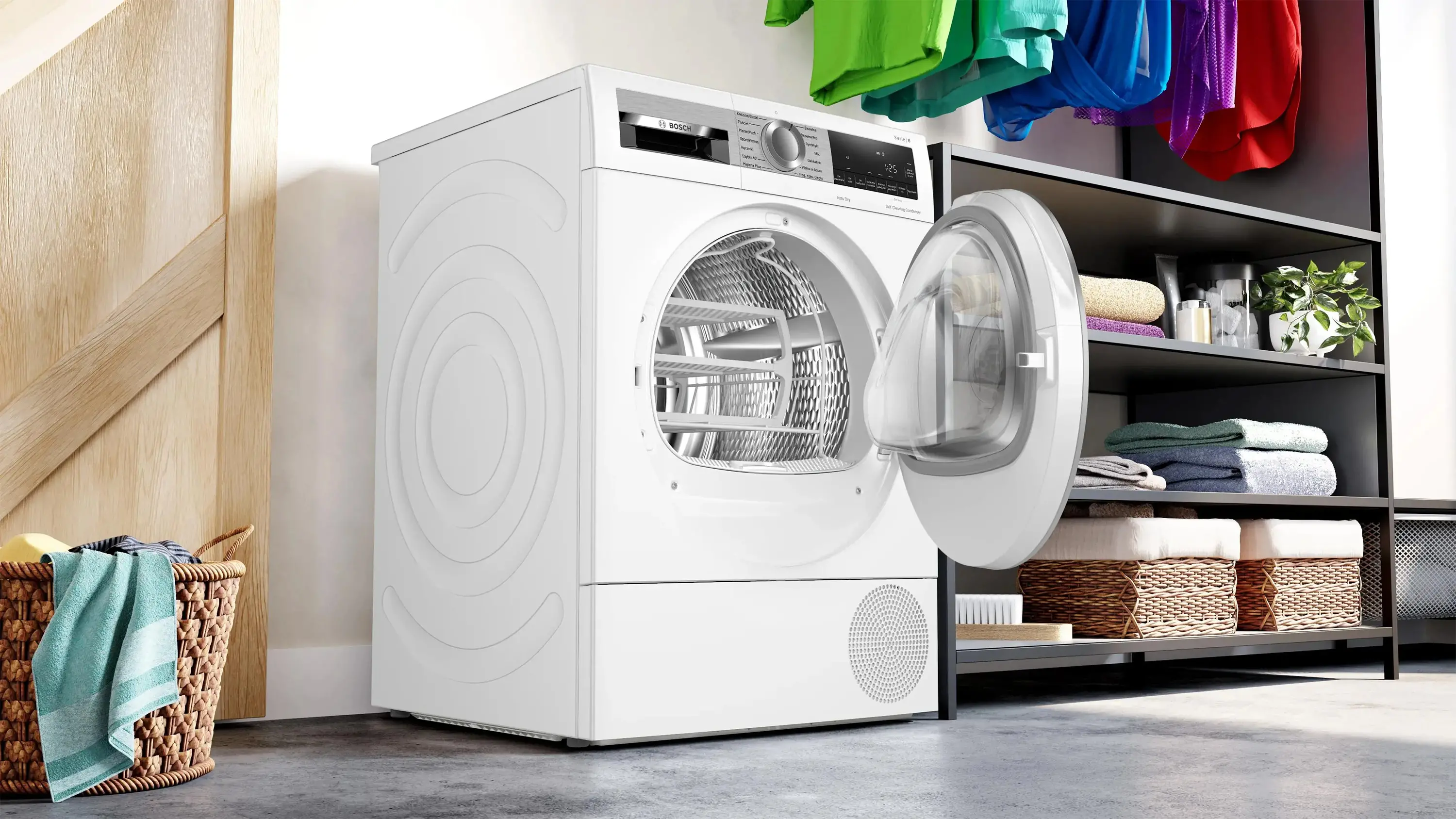 Suszarka Bosch Serie 6 WQG245DEPL 61,3cm 9kg