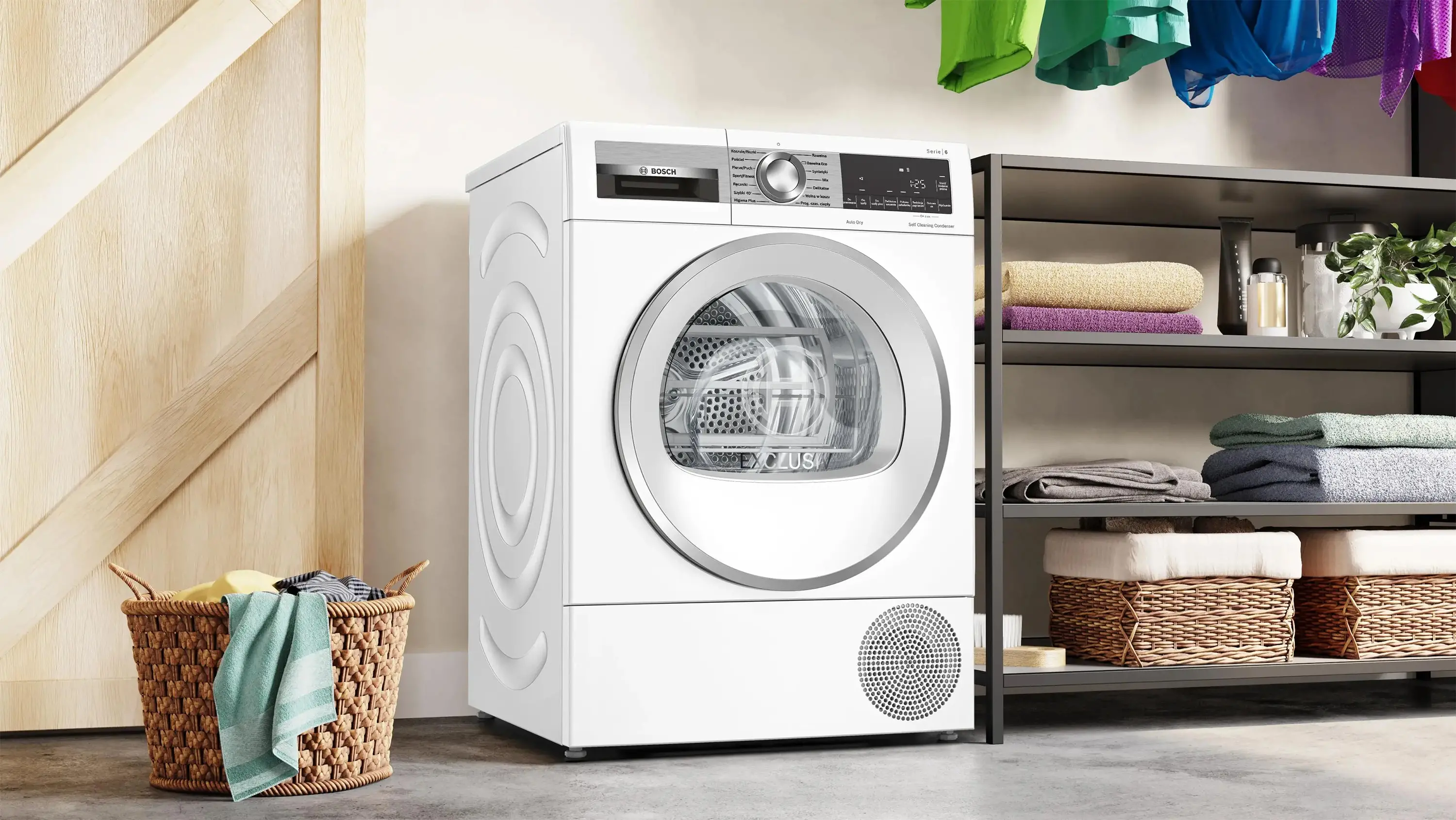 Suszarka Bosch Serie 6 WQG245DEPL 61,3cm 9kg