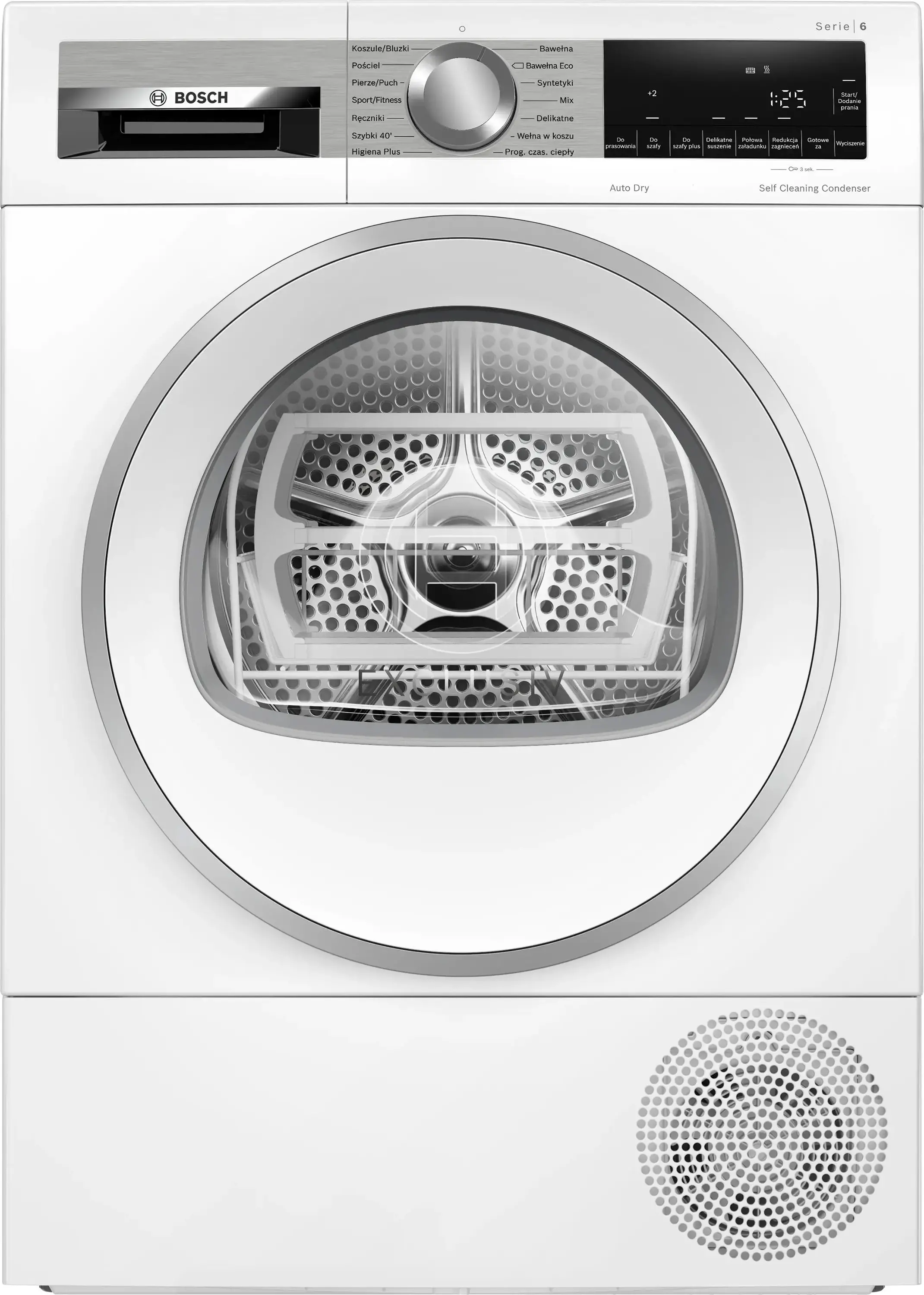 Suszarka Bosch Serie 6 WQG245DEPL 61,3cm 9kg