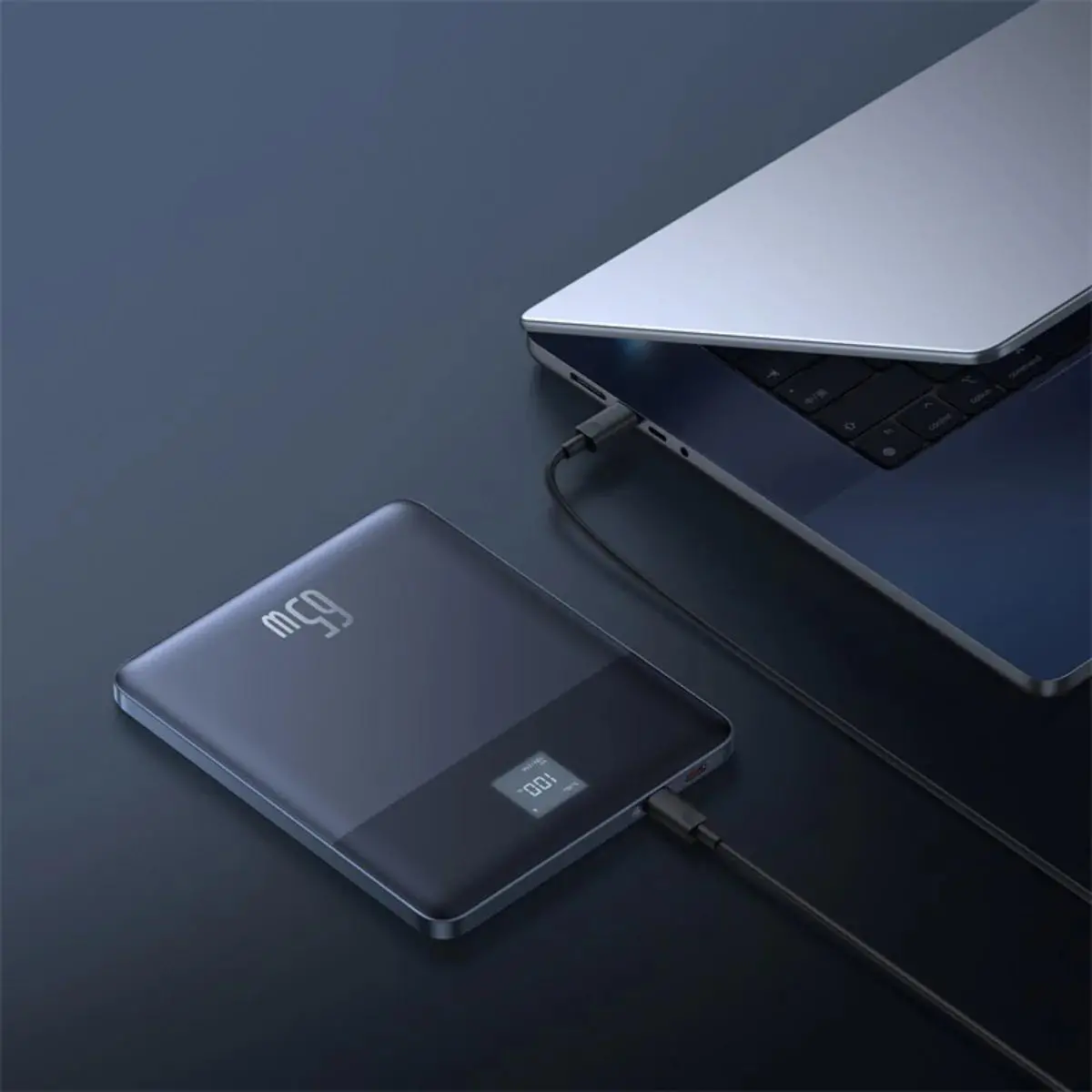 Powerbank Baseus Blade 2 12000mAh 65W Niebieski