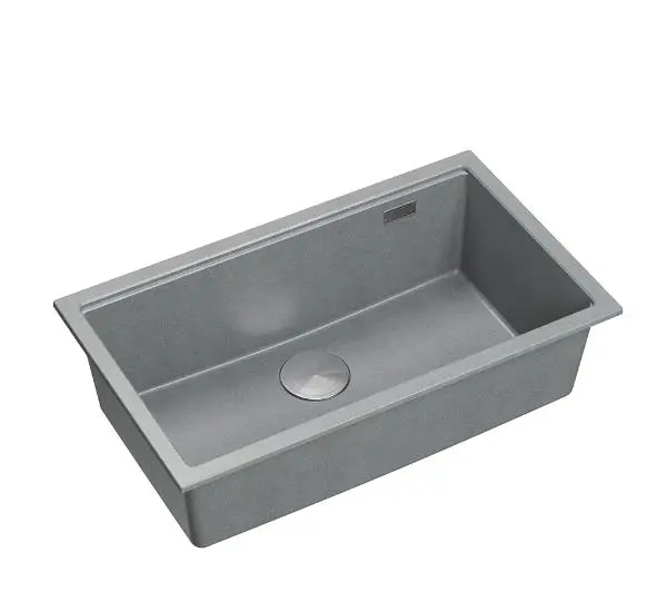 Quadron LOGAN 110 HQD7644U5_BS_I Granitowy Silver stone/Stal szlachetna