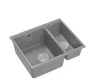 Quadron LOGAN 150 HCQL5646U5-BS_I Granitowy Silver stone/Stal szlachetna