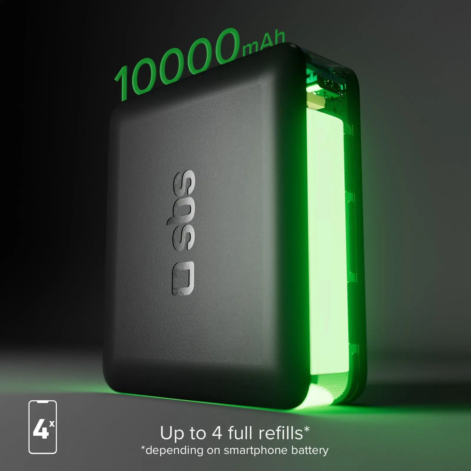 Powerbank SBS TEBB10000HDPD20K 10000mAh PD 20W Czarny