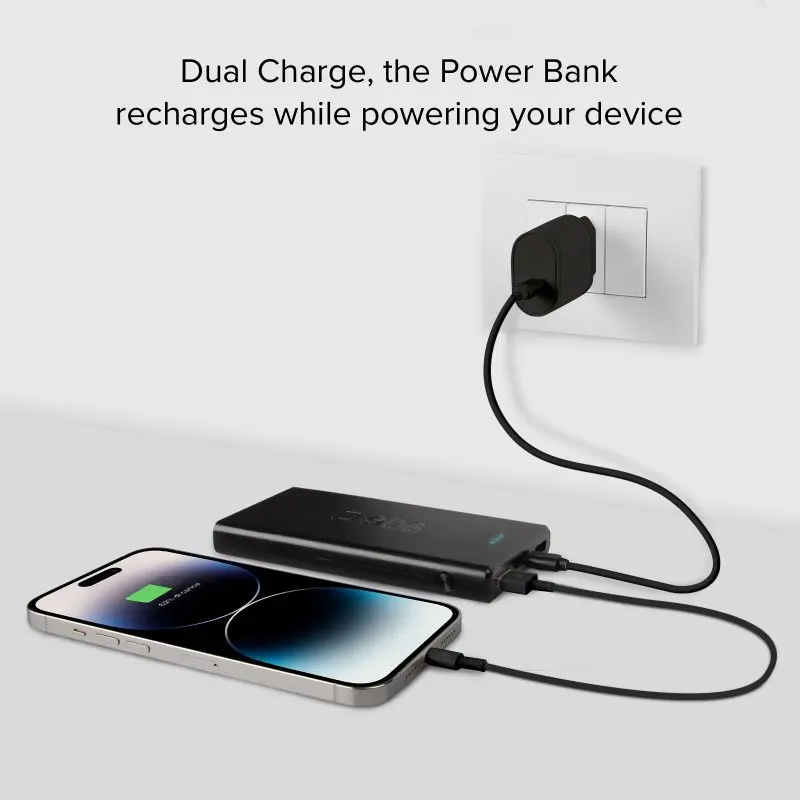 Powerbank SBS TTBB10000FASTPD20K 10000mAh PD 20W Czarny