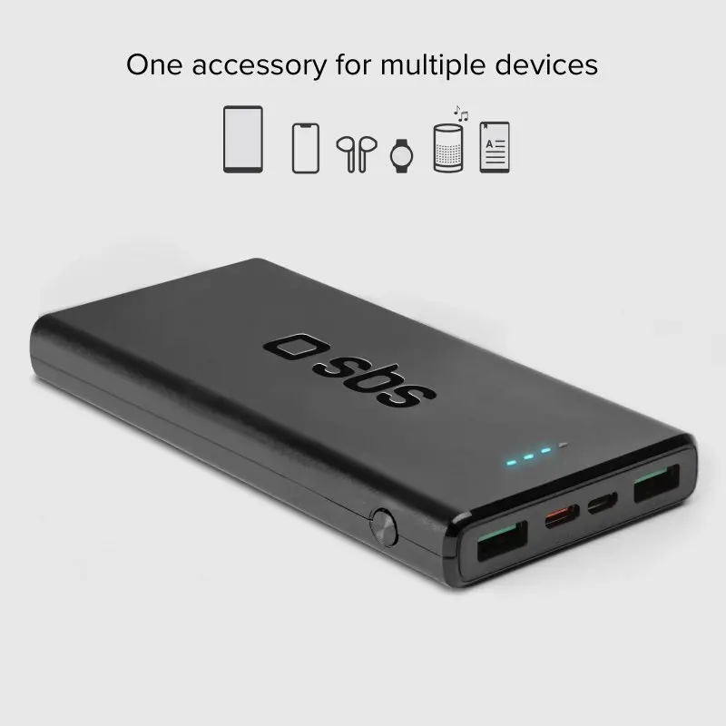 Powerbank SBS TTBB10000FASTPD20K 10000mAh PD 20W Czarny