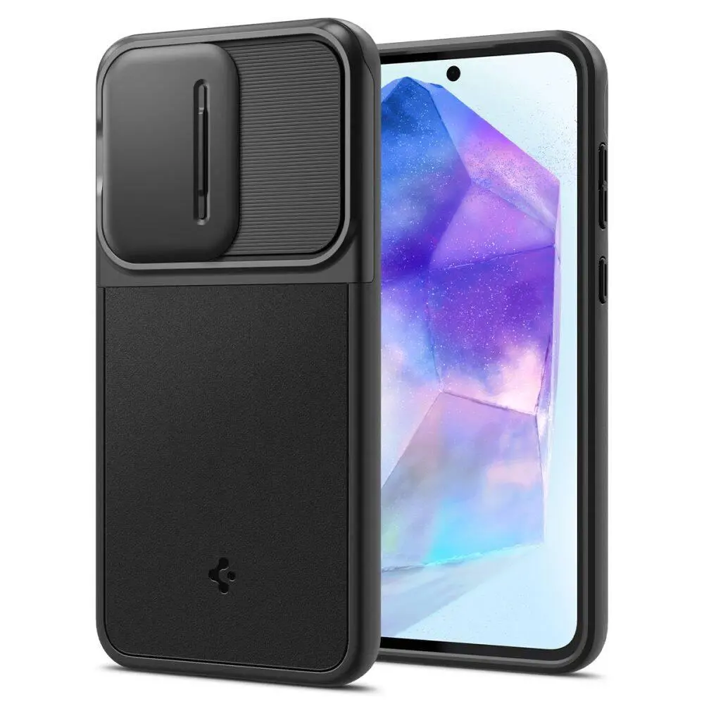 Etui Spigen Optik Armor do Samsung Galaxy A55 5G Czarny