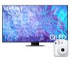 Telewizor Samsung QE65Q80CAT 65" QLED 4K 120Hz Tizen Dolby Atmos HDMI 2.1 DVB-T2 +  Instax Mini 12 Biały