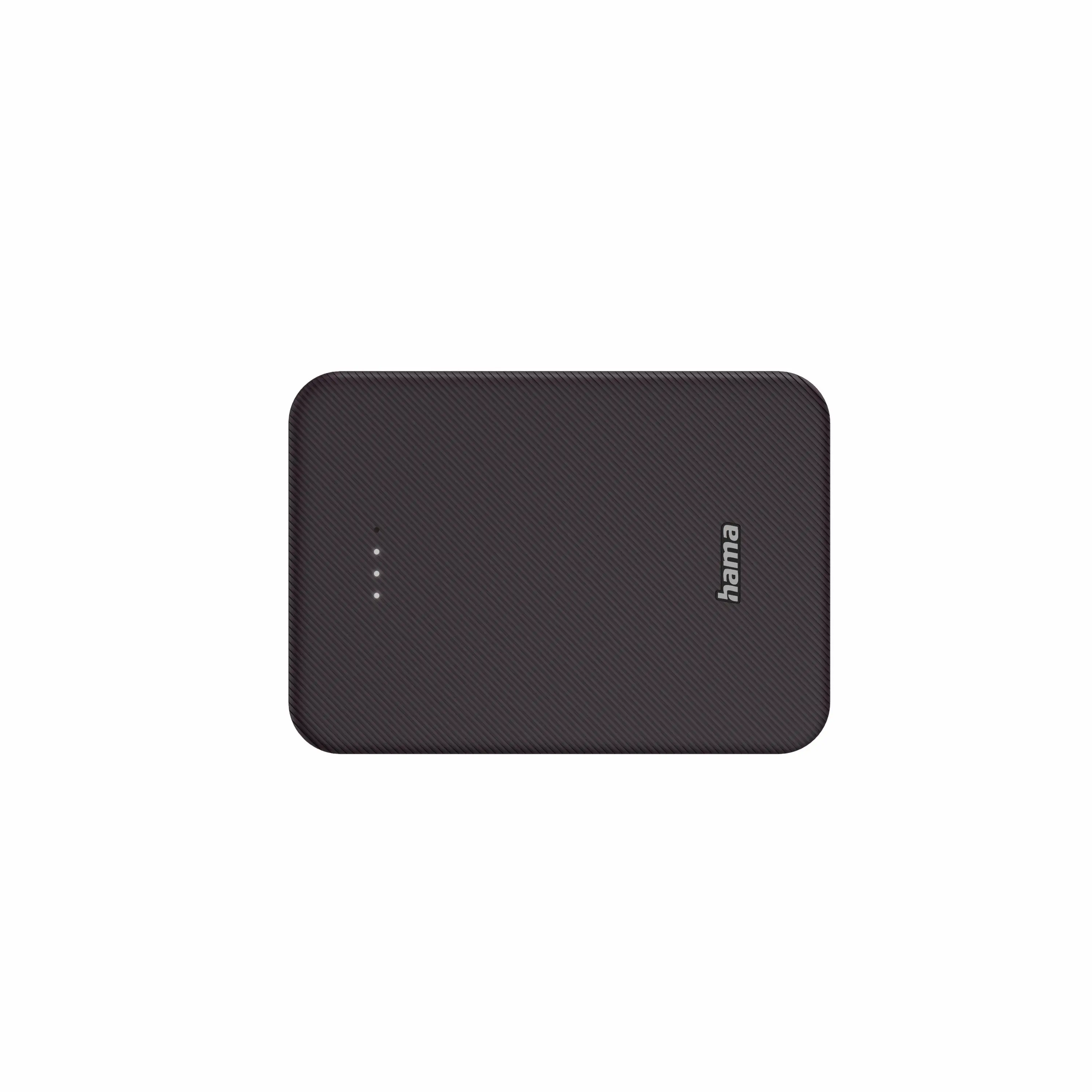 Powerbank Hama Color 10 10000mAh 15W Bordowy